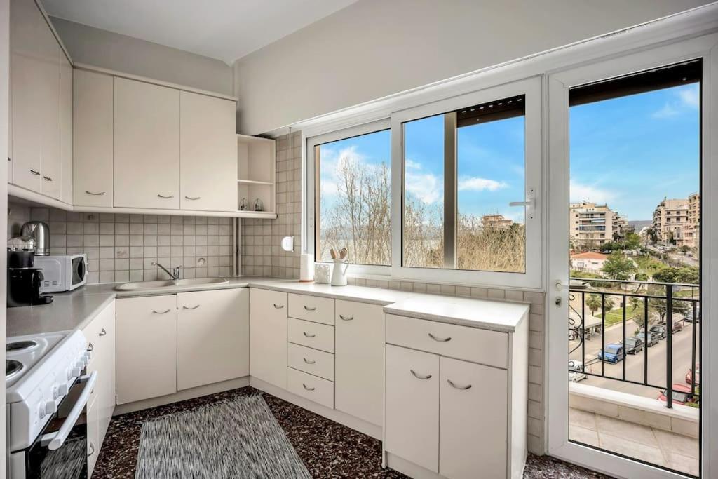 Bright Central Apartment With Splendid Sea View! Chalkís Zewnętrze zdjęcie