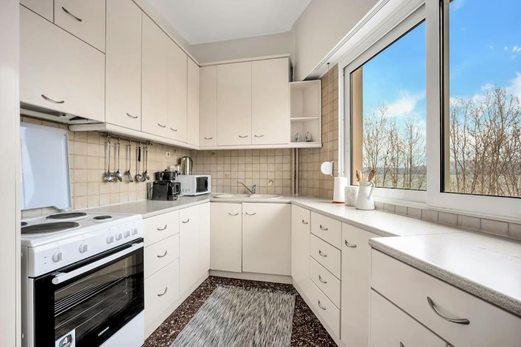 Bright Central Apartment With Splendid Sea View! Chalkís Zewnętrze zdjęcie