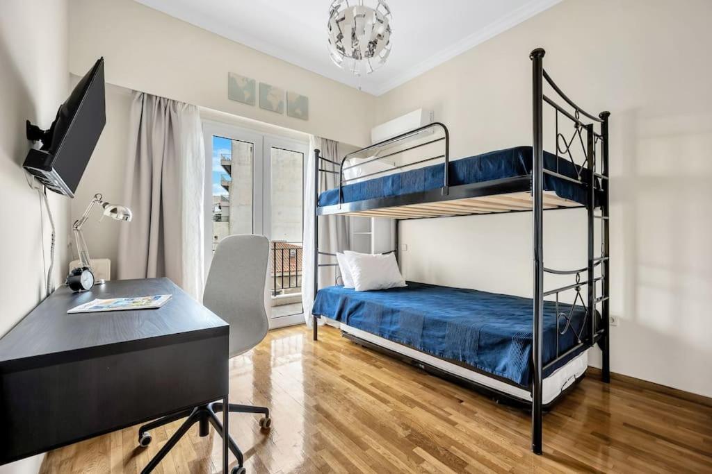Bright Central Apartment With Splendid Sea View! Chalkís Zewnętrze zdjęcie