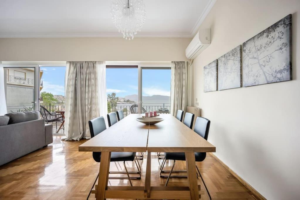 Bright Central Apartment With Splendid Sea View! Chalkís Zewnętrze zdjęcie