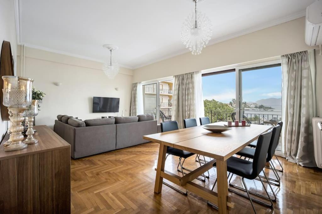 Bright Central Apartment With Splendid Sea View! Chalkís Zewnętrze zdjęcie